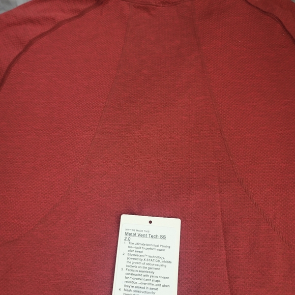 Lululemon Mens Metal Vent Tech S.S. 2.0 - Picture 9 of 12